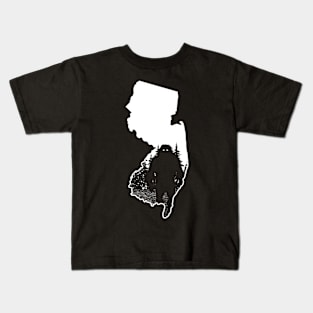 New Jersey Bigfoot Kids T-Shirt